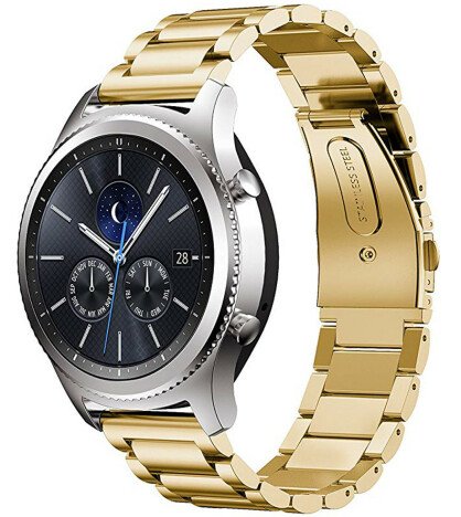 Curea metalica Smartwatch Samsung Galaxy Watch 4, Watch 4 Classic, Gear S2, iUni 20 mm Otel Inoxidab